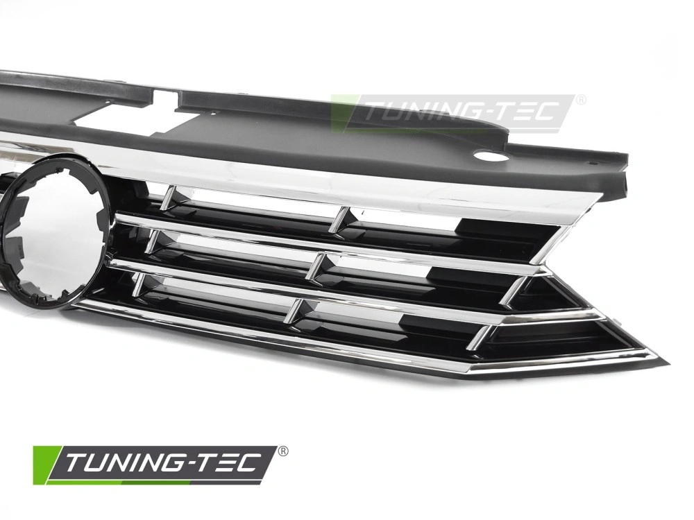 Přední maska VW Passat B8 (2014 - 2019) SPORT STYLE – Chrom/Černá