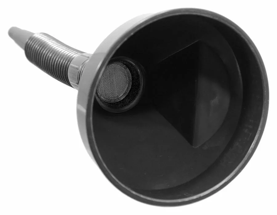 Plastový trychtýř COMPASS, nálevka se sítkem
