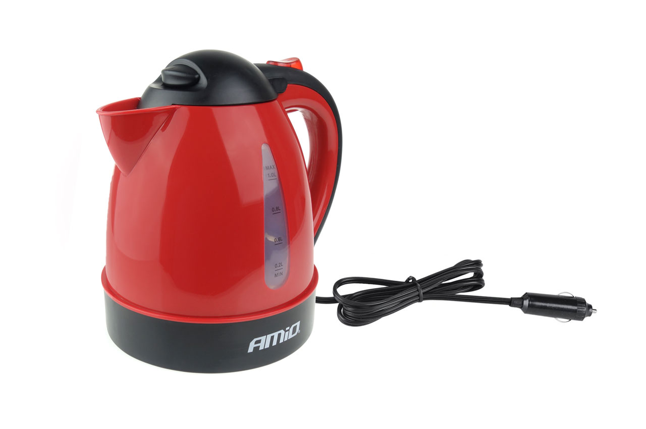 Rychlovarná konvice do auta AMIO 12V 150W, objem 1 litr