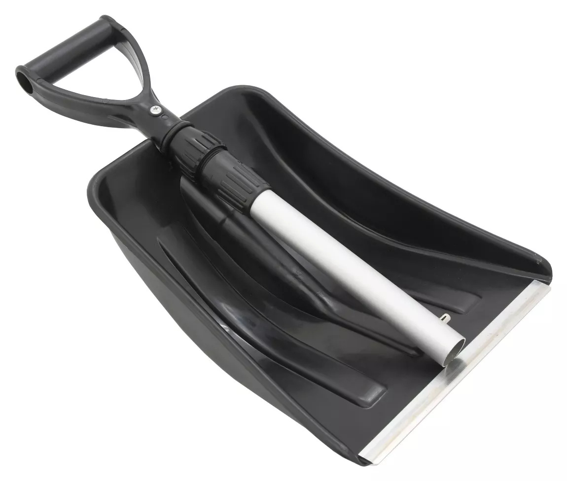 Teleskopická lopata do auta na sníh 70-90 cm COMPASS BLACK
