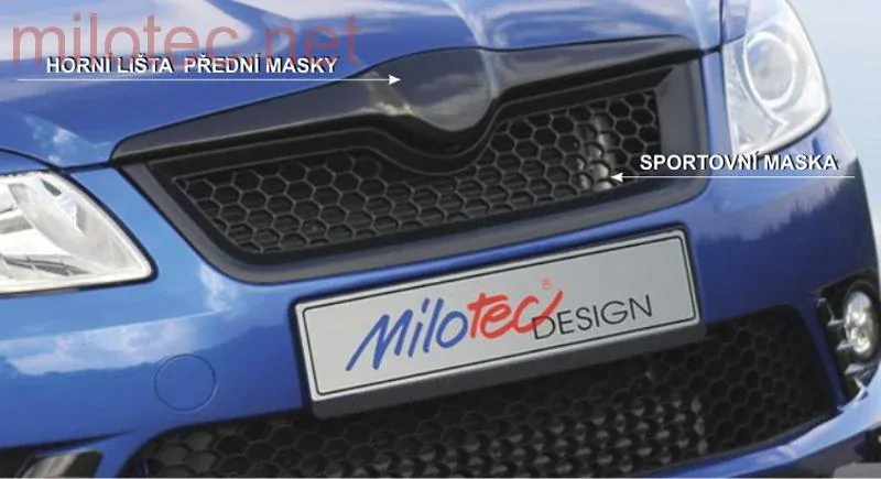 Sportovní maska Milotec, Fabia II. Facelift / Roomster Facelift