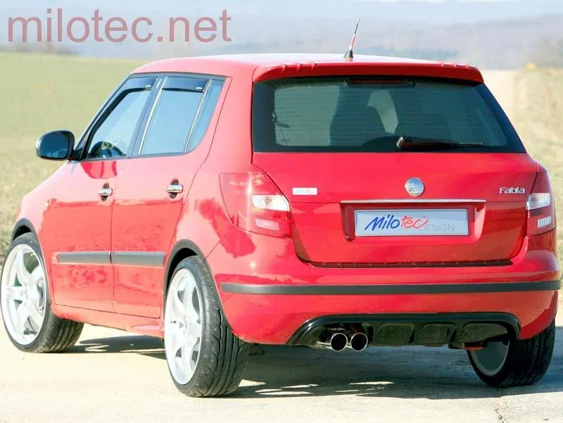 Difuzor zadního nárazníku, Fabia II. Limousine 2007-2014