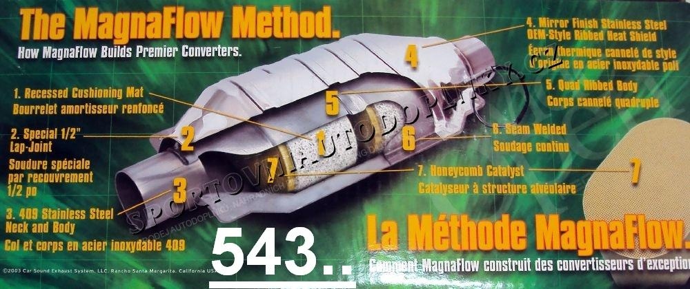 KATALYZÁTOR MAGNAFLOW PERFORMANCE 53003 - 50 mm
