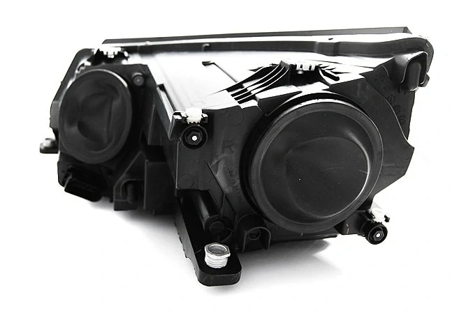 Přední světlomety, světla, lampy VW Tiguan, 2011-, LED Daylight DRL, černé black s denním svícením