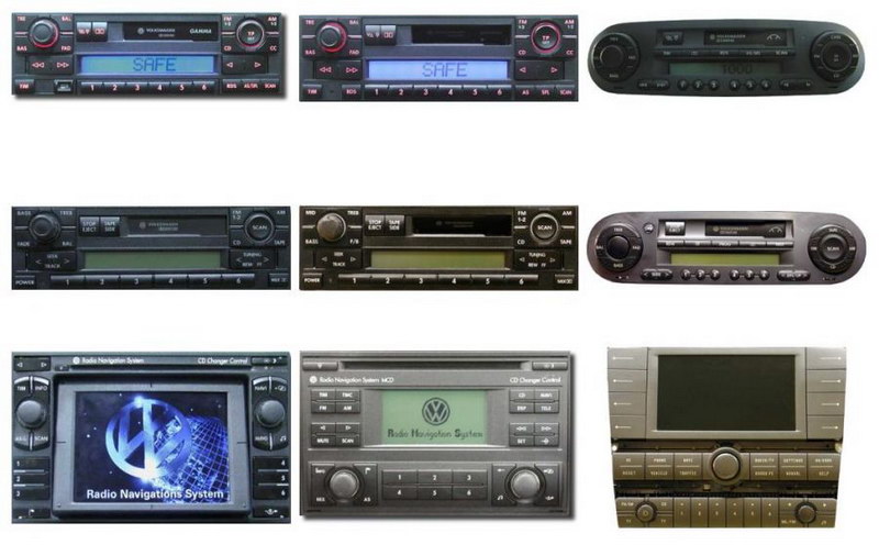Adaptér pro ovládání USB zařízení OEM rádiem VW, Škoda, Seat ISO/AUX vstup