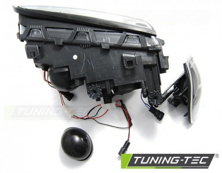 PŘEDNÍ SVĚTLA, SVĚTLOMETY BMW E46 1998-2001, SEDAN, TOURING, ANGEL EYES LED, ČERNÉ