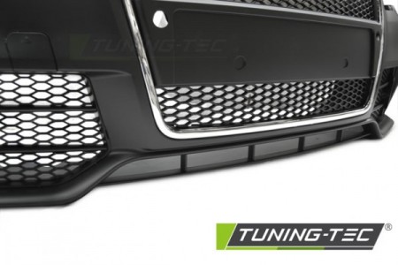 Nárazník přední AUDI A4 04-08 RS STYLE CHROME BLACK PDC