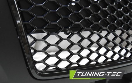 PŘEDNÍ NÁRAZNÍK AUDI A3 8P 2005-2008, RS STYLE, ČERNÁ LESKLÁ