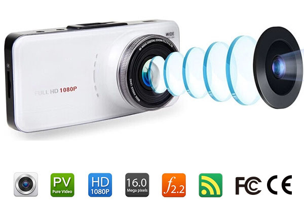 2 kanálová FULL HD kamera + 2,7" LCD