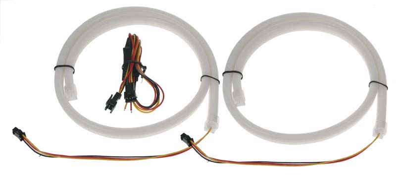 LED pásek s 646LED/335SMD bílo/oranžový 12V, 85cm