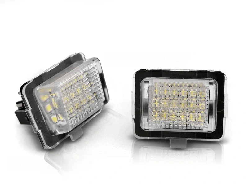 Osvětlení SPZ, LED bílá, Mercedes W204,W212, W221, C207, C216 PRME06