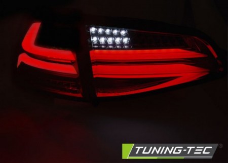Světla zadní VW GOLF 7 13- RED SMOKE LED BAR