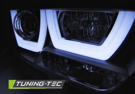 Světla přední DODGE CHARGER LX II 11-15 TUBE LIGHT BLACK