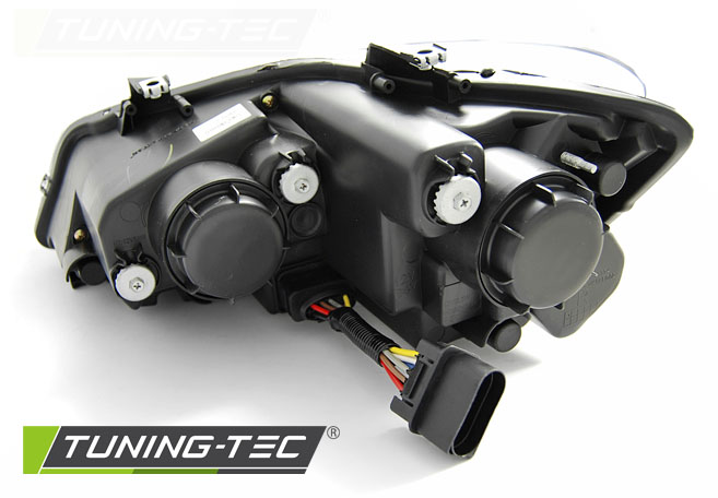 Přední světlomety VW POLO 6R 09-03.14 U-TYPE LED SEQ BLACK