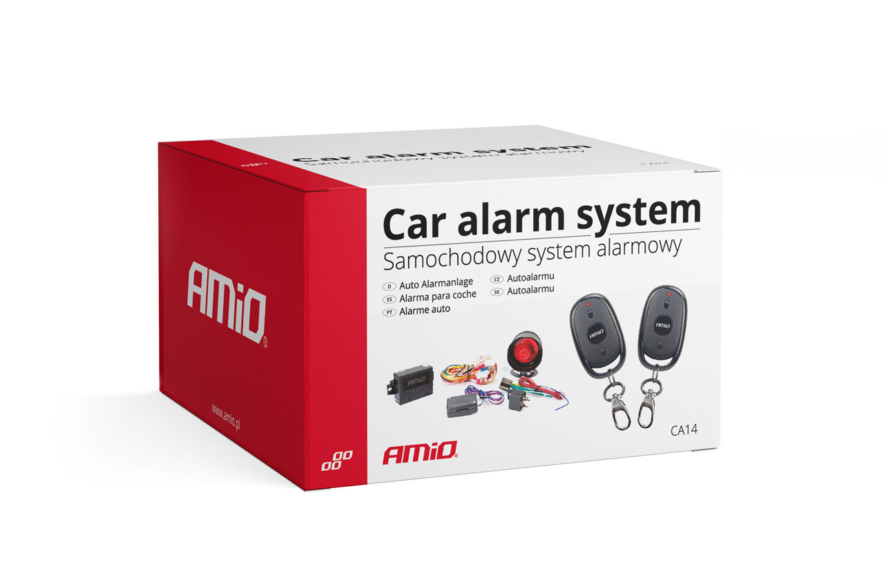 Autoalarm CA14 s dálkovým ovládáním - Amio