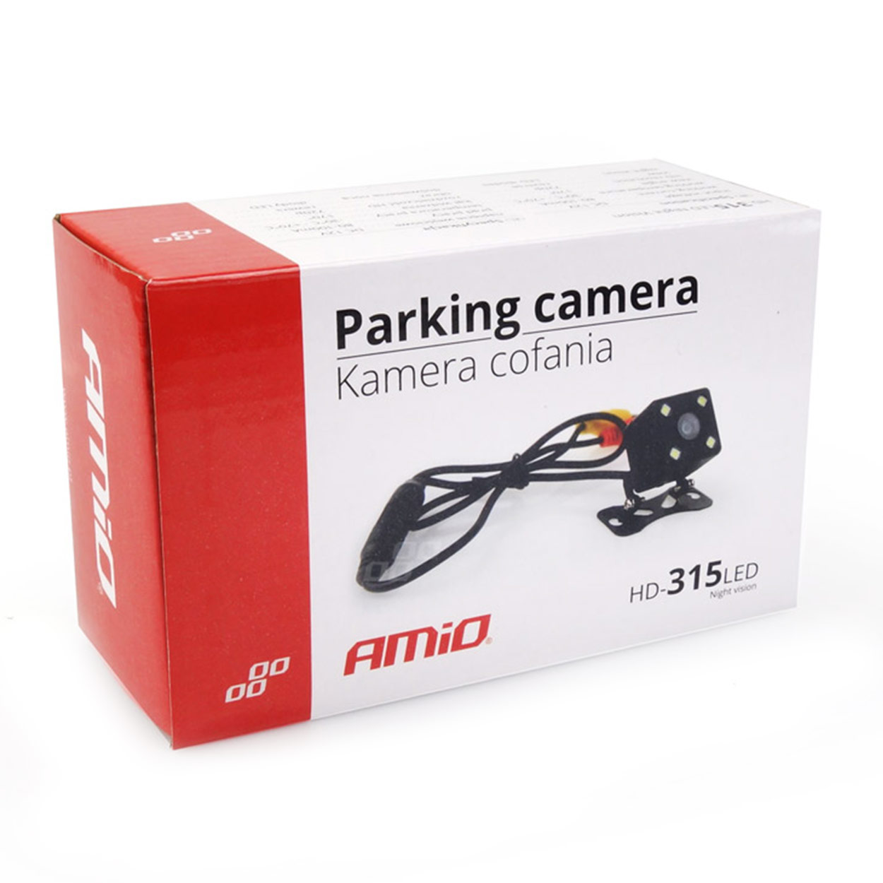Kamera do auta Amio XD-315-LED 170° s LED osvětlením - Amio