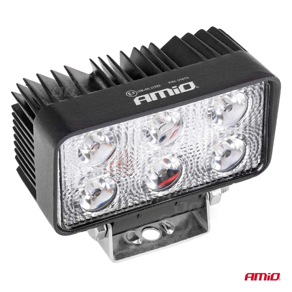 LED pracovní světlo 6 LED 110x60x55 mm | AMIO