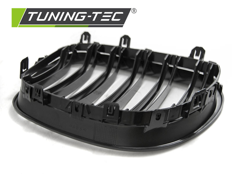 Přední maska, ledvinky BMW E60/E61 03-10 černá lesklá DOUBLE BAR M-LOOK