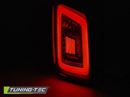 ZADNÍ SVĚTLA VW T5 2003-2015, černé LED BAR