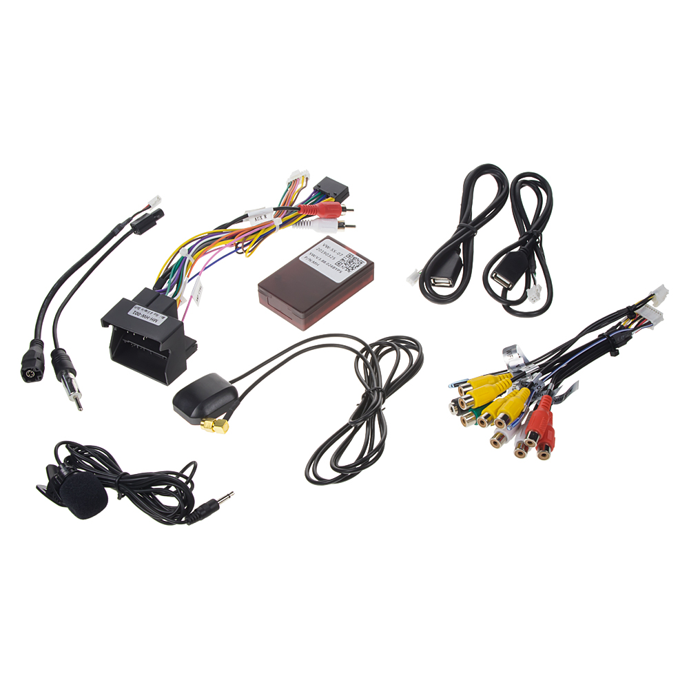 Autorádio pro VW, Škoda s 9" LCD, Android 8.1, WI-FI, GPS, Mirror link, Bluetooth, 2x USB