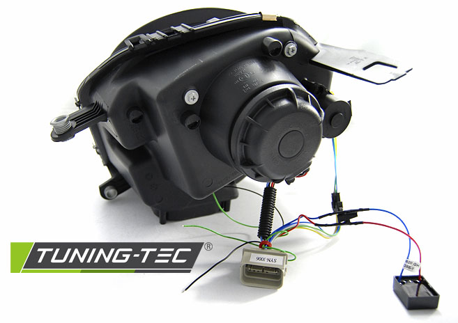 PŘEDNÍ SVĚTLA LED TUBELIGHT MINI COOPER 2006-2014 ČERNÁ