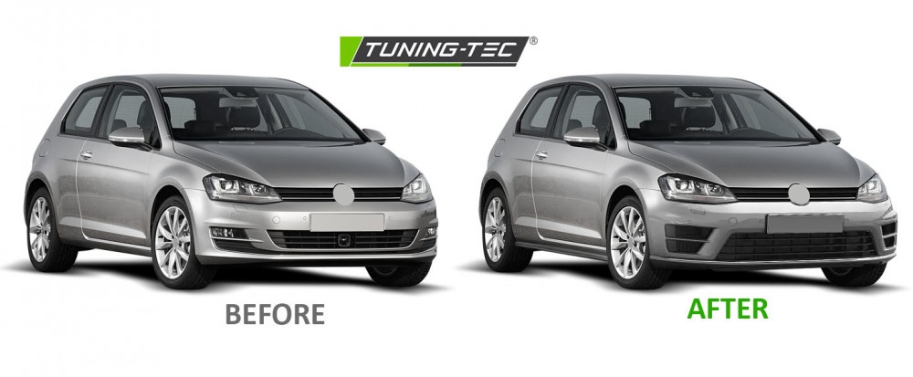 PŘEDNÍ NÁRAZNÍK VW GOLF 7, 2013-2017 R LOOK