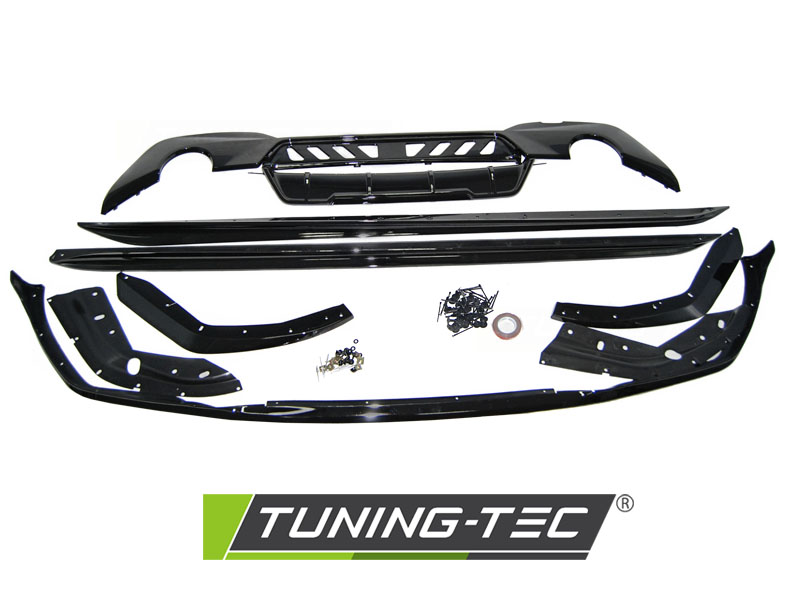BODY KIT BMW G20, G21 2019-, PERFORMANCE STYL, MATNĚ ČERNÝ