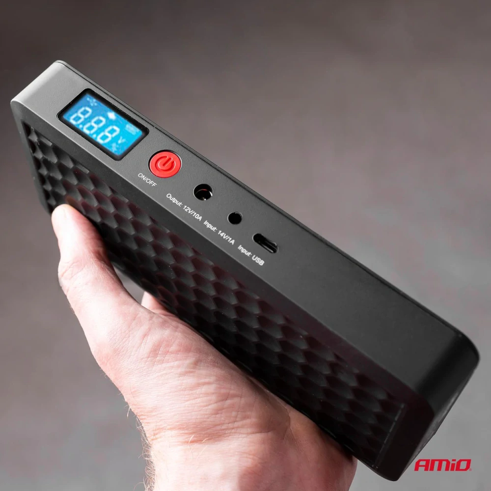 Startovací zařízení AMiO Powerbank 12V 12Ah 800A AMIO