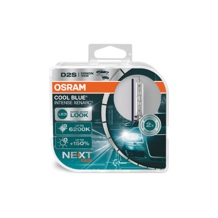 Xenonová výbojka D2S OSRAM COOL BLUE Intense Xenarc NEXT GEN 6200K  (DUO BOX 2 ks)