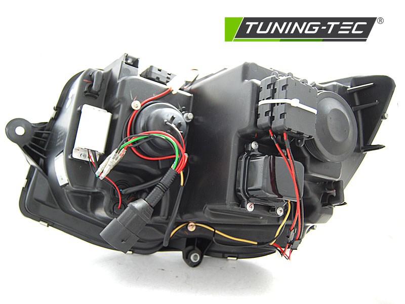 PŘEDNÍ SVĚTLOMETY, SVĚTLA, LAMPY VW T6 2015-2019, TUBE LIGHT, DRL, SEQ, CHROMOVÉ