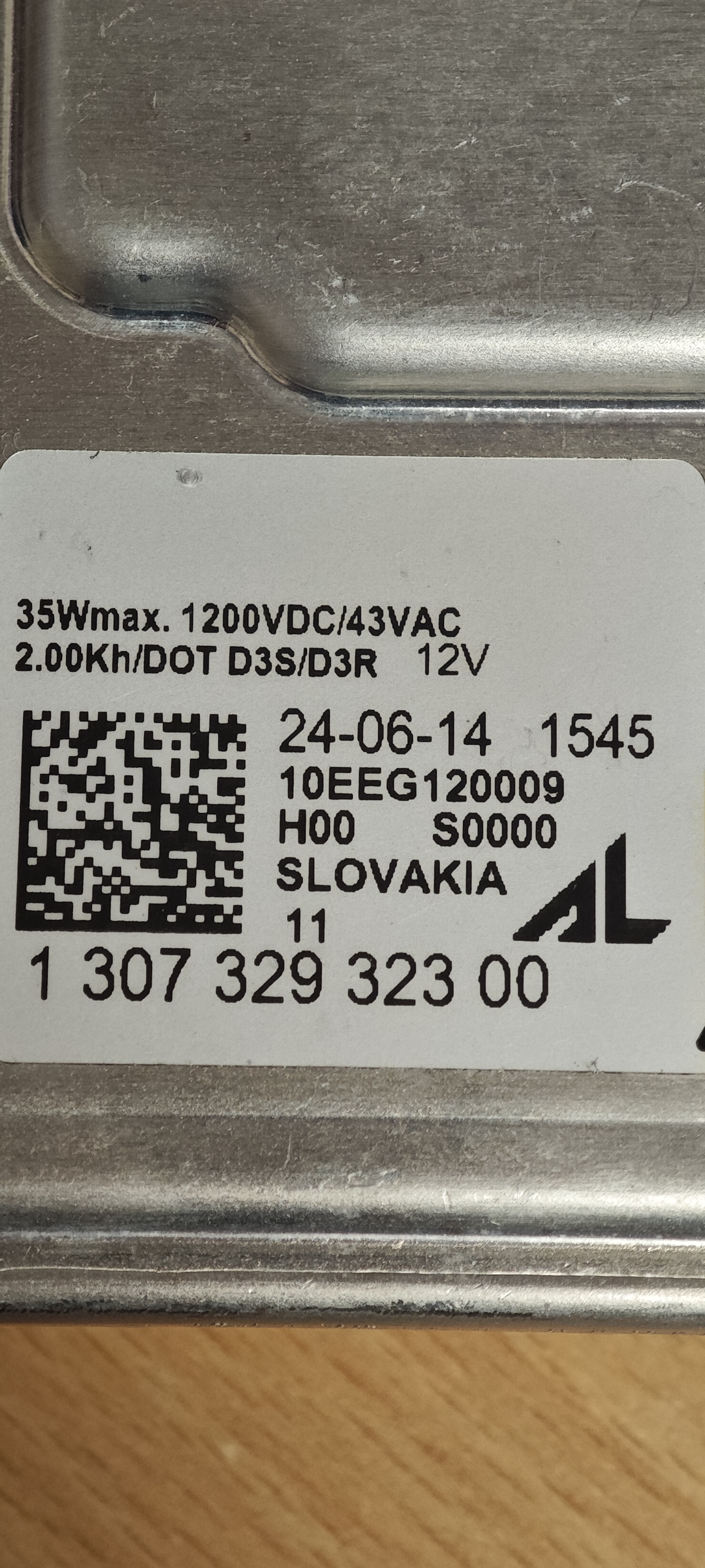 Řídící jednotka Bosch xenon D3S 10EEG120009