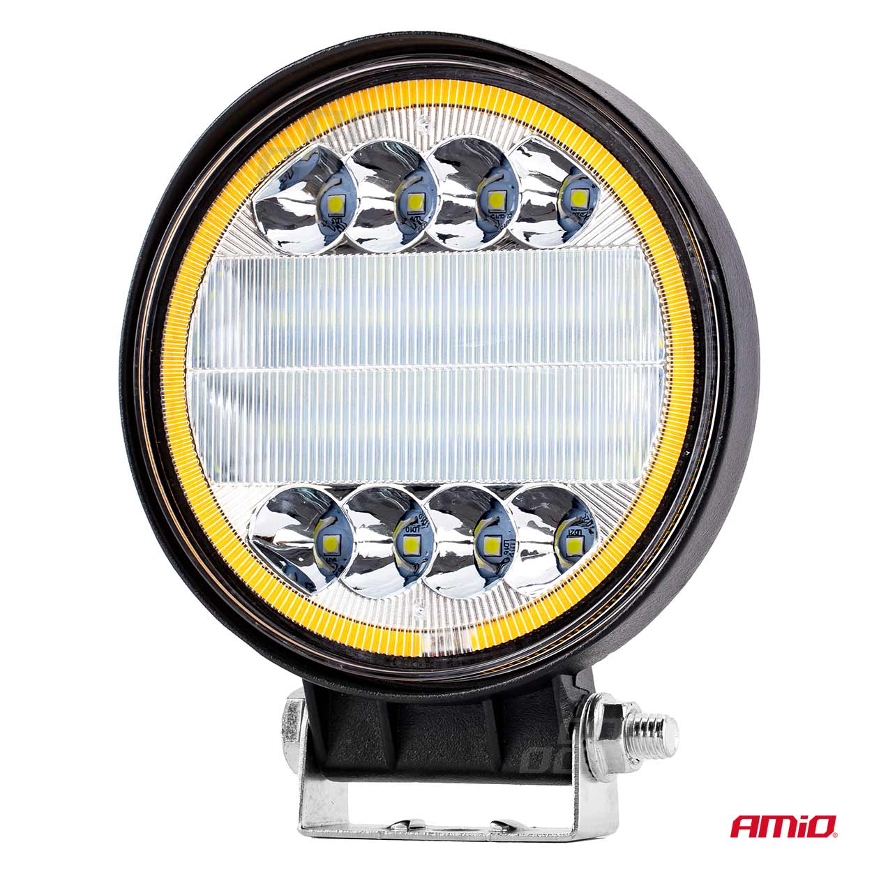 LED pracovní světlo COMBO ANGEL EYES 42 LED 3360 LM (Ø 110 x 40 mm) - Amio AWL14