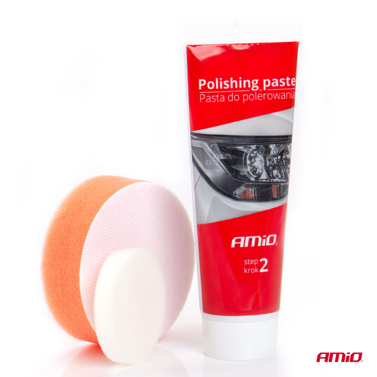 Sada na renovaci světlometů AMIO, 14 dílná sada