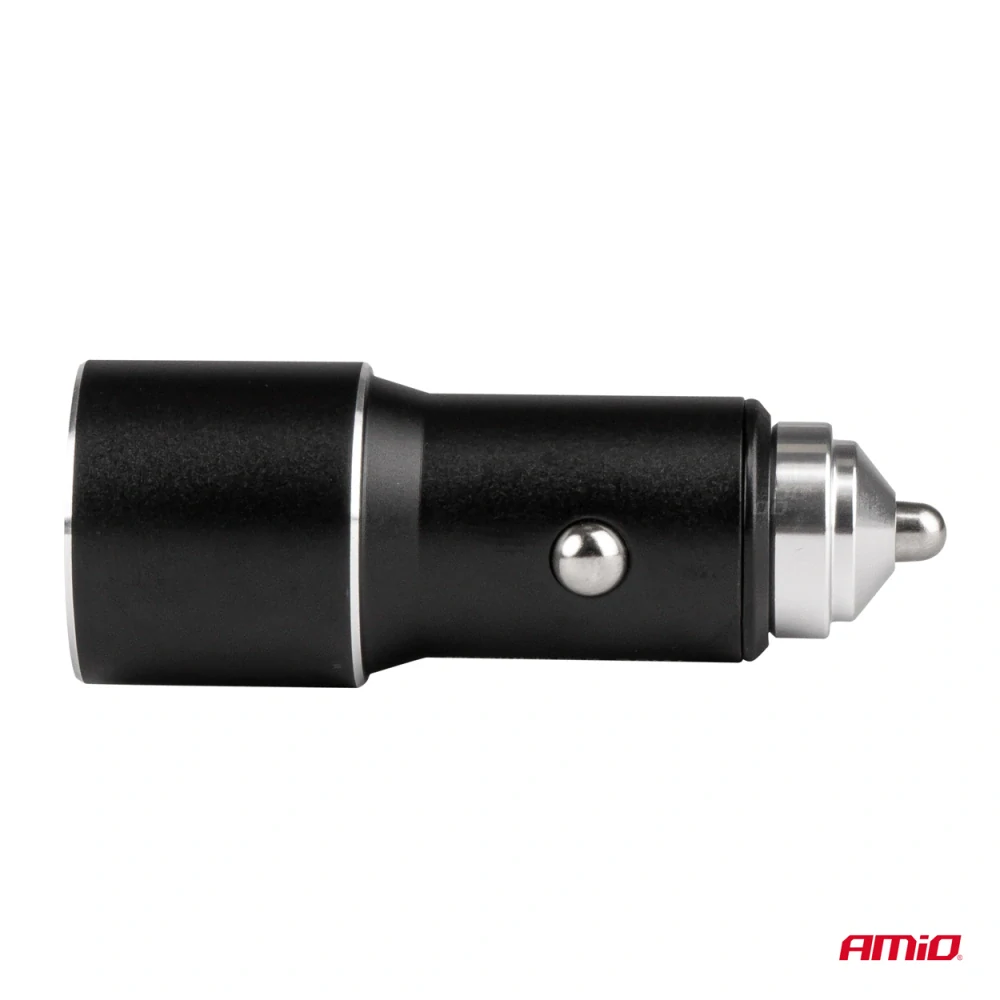 Automobilová nabíječka 38W USB USB-C TYP-C AMiO