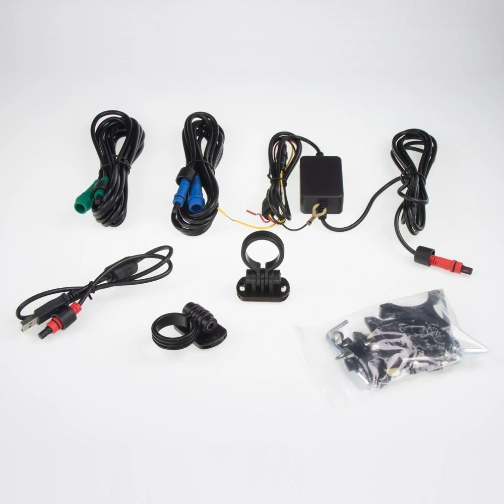 Motocyklová DUAL FULL HD kamera, 3" LCD, IP67 s GPS