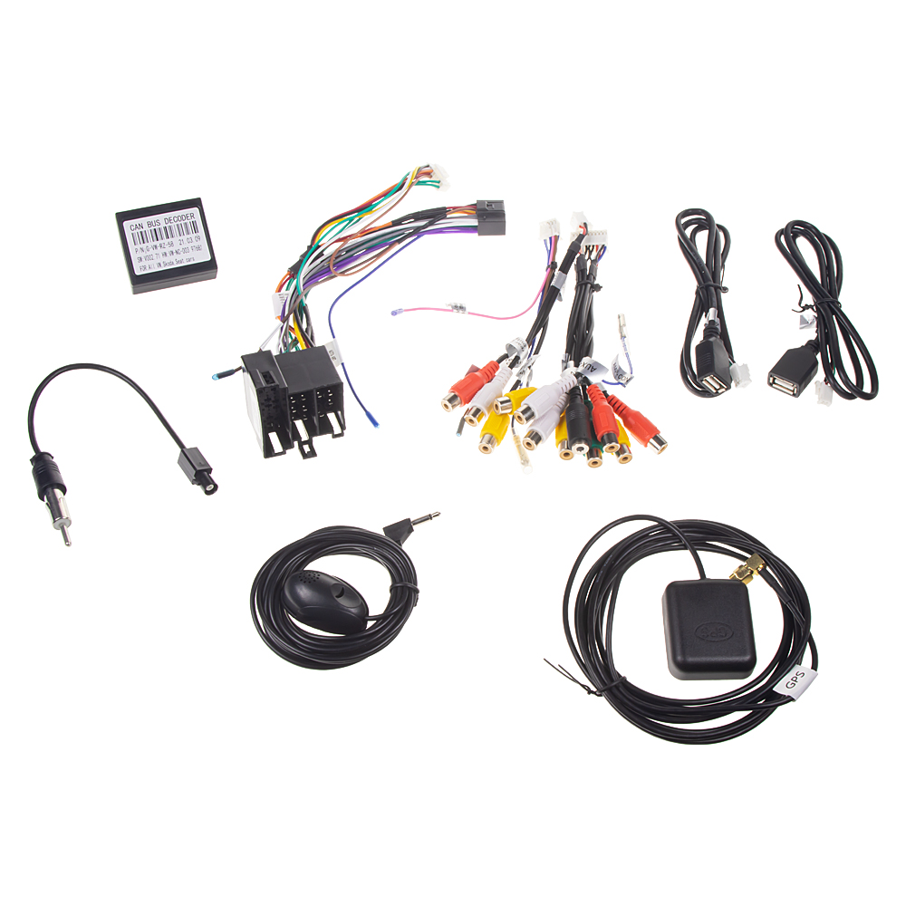 Autorádio pro Škoda Fabia 2015-2019 s 9" LCD, Android 10.0, WI-FI, GPS, Mirror link, Bluetooth