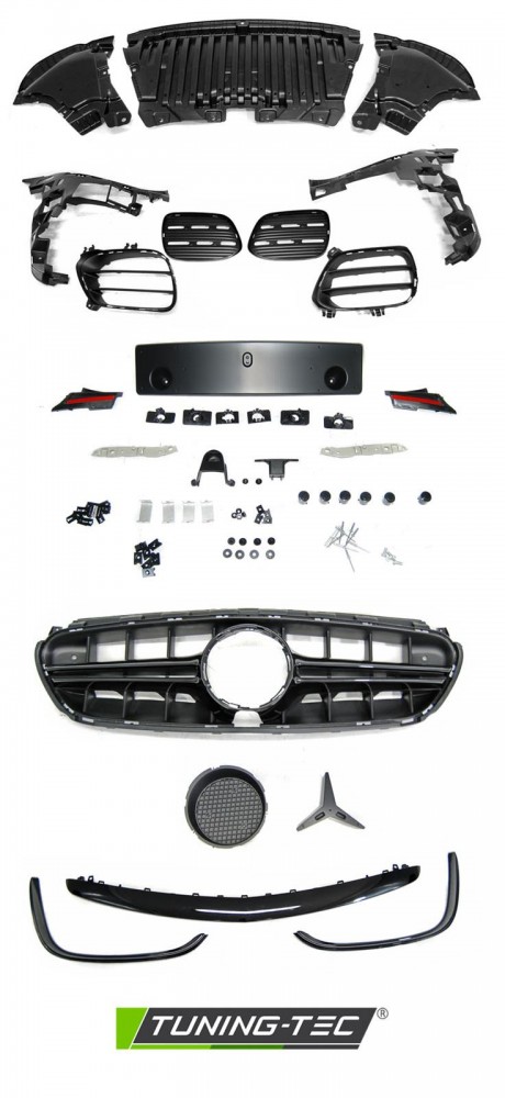 PŘEDNÍ NÁRAZNÍK MERCEDES W213 2016-2019, E63 AMG STYL S PDC