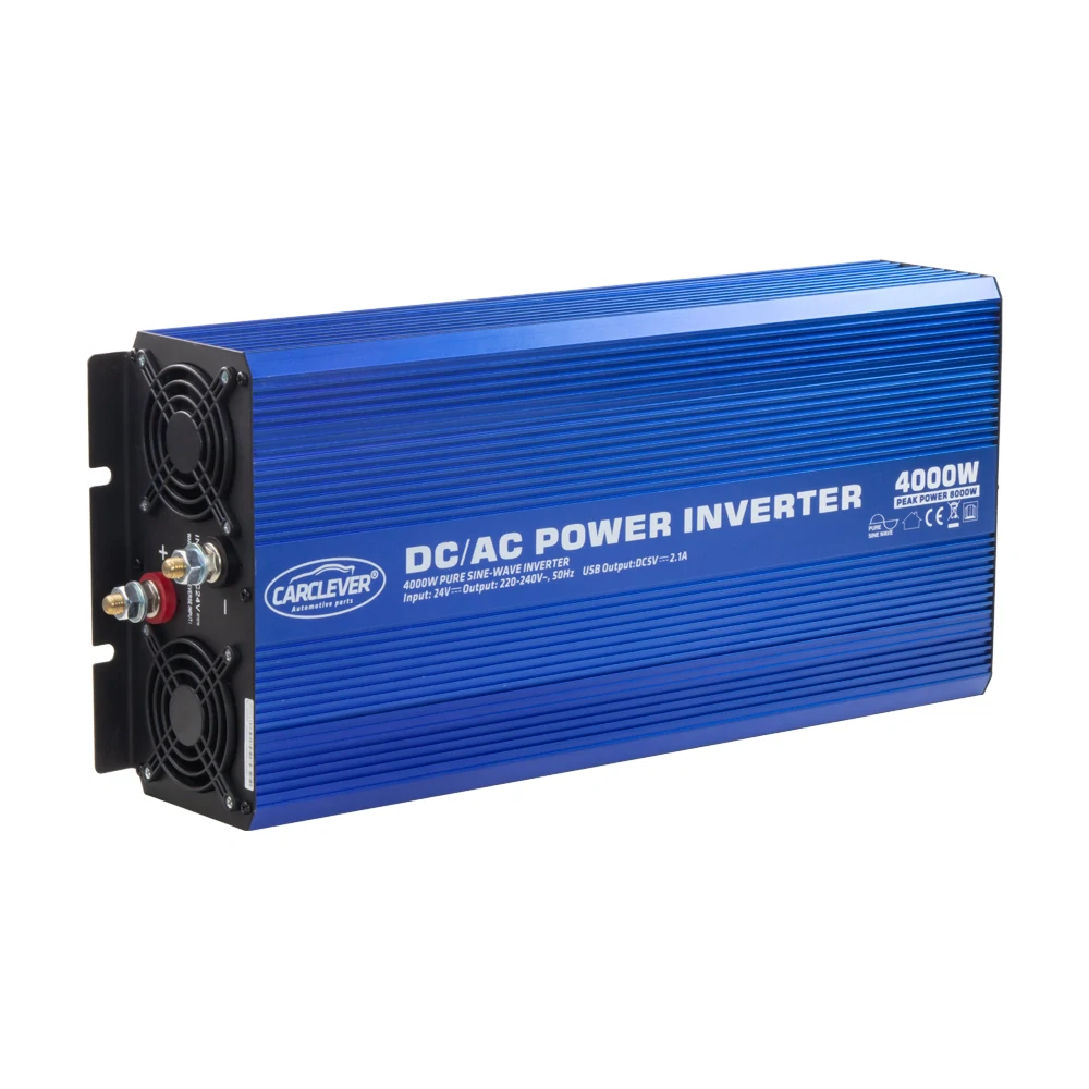 Sinusový měnič napětí z 24/230V + USB, 4000W