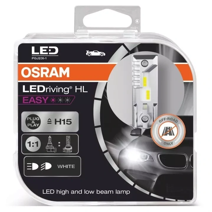 LED žárovky H15 OSRAM LEDriving HL EASY | 64176DWESY