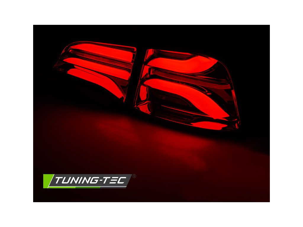 Zadní světla Tesla Model 3 17- černá/kouřová LED BAR