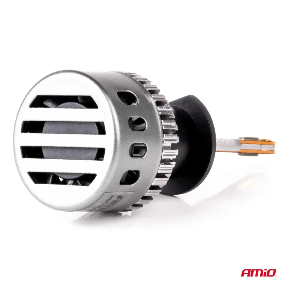 LED žárovky H1, 5400 LM/ bílé 6000K canbus AMIO