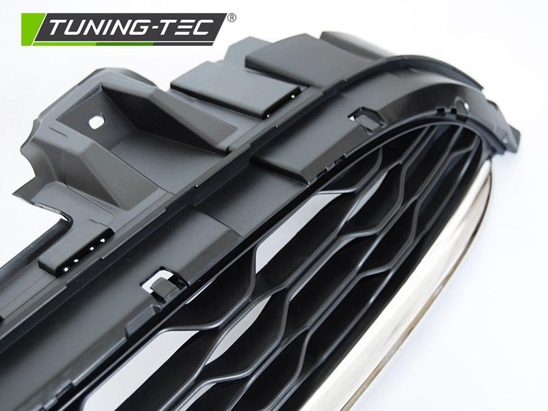 PŘEDNÍ MASKA MINI COOPER F55/F56/F57, 2014-2021, SPORT STYLE, ČERNÁ-CHROM