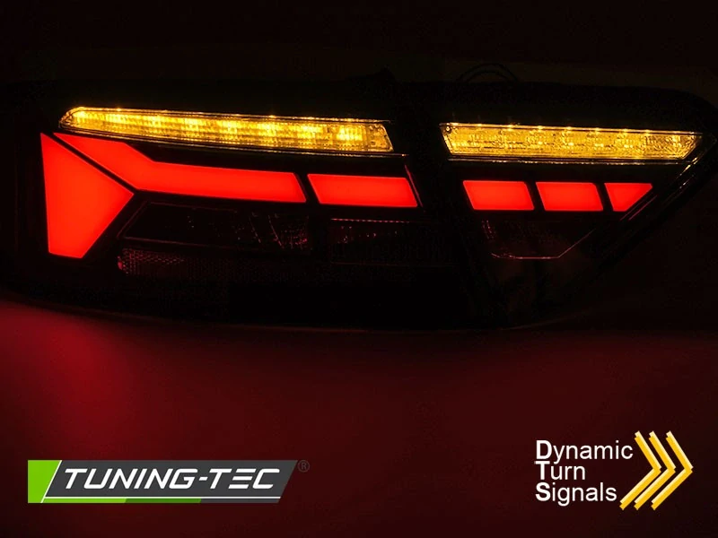 Zadní světla, světlomety, lampy Audi A5, 2011-2016, LED, SEQ, černé