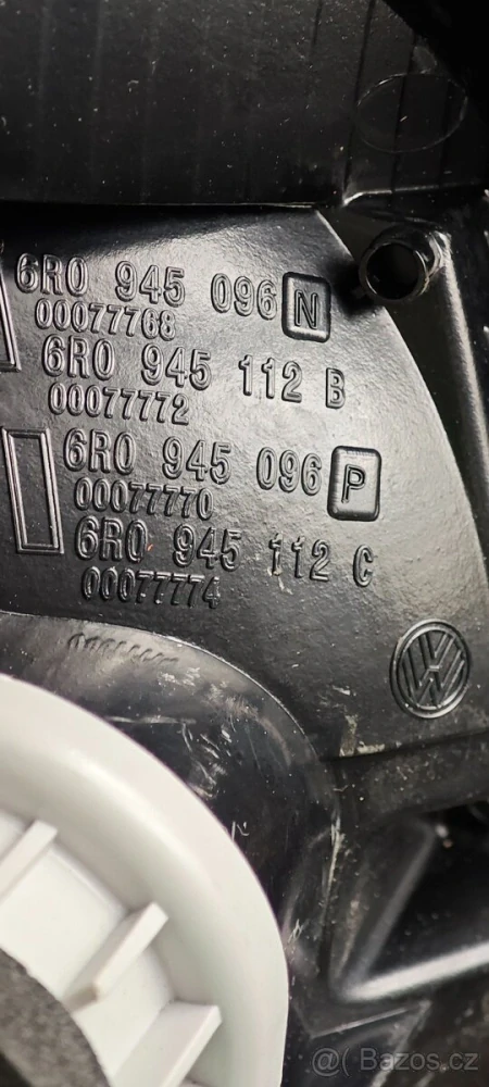 Světlo pravé zadní Volkswagen Polo V 6R 2009-