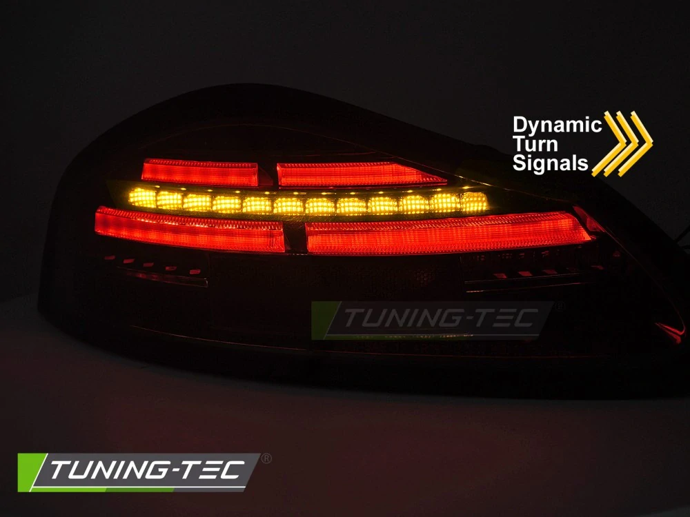 Zadní světla Porsche Boxster 986 96-04 LED BAR SEQ kouřové