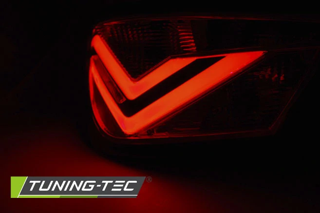 Zadní světla Seat Ibiza 2008-2012, hatchback, 3dveř. LED BAR černé