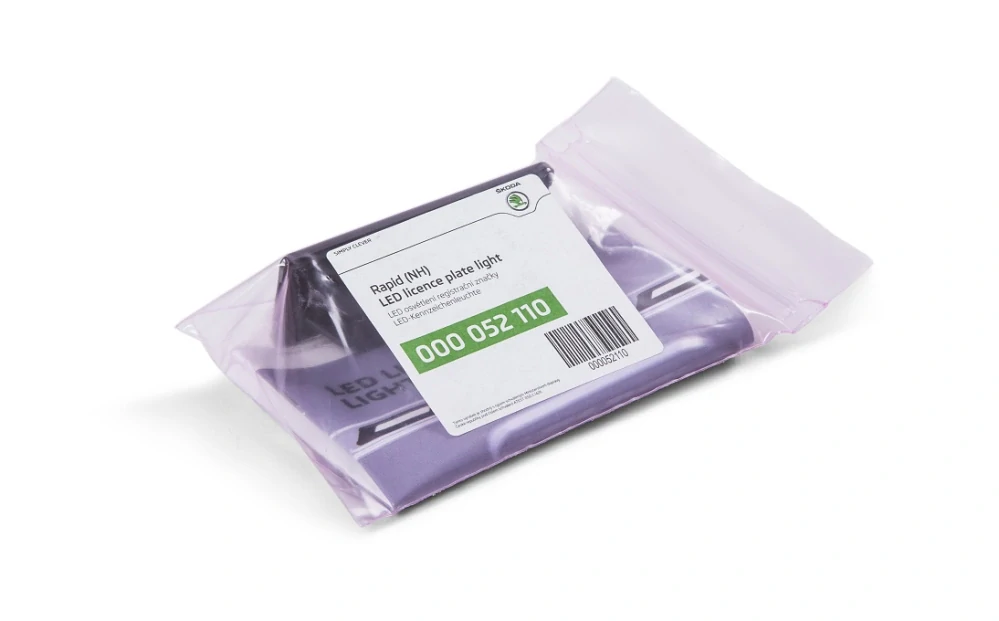 LED osvětlení SPZ Škoda Octavia, Fabia, Rapid, Superb, Yeti