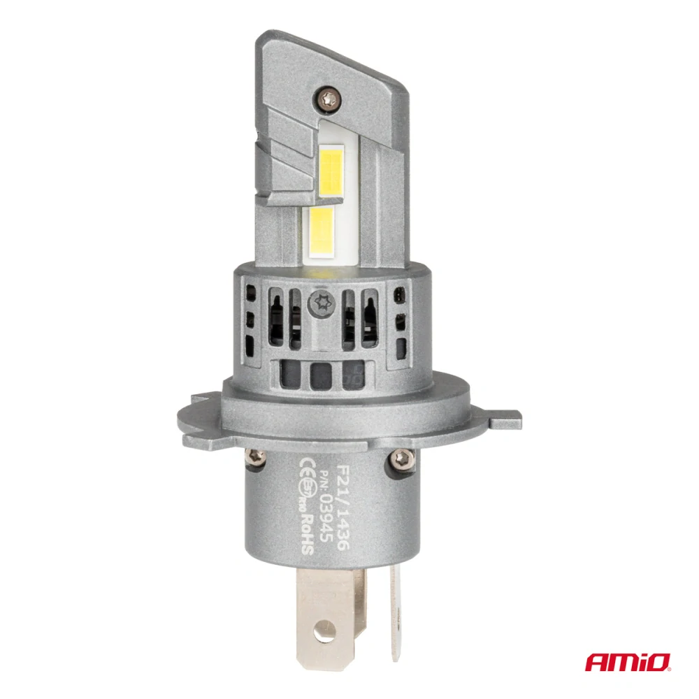 LED žárovky X5-series WINGER H4 6000K max 44W AMIO