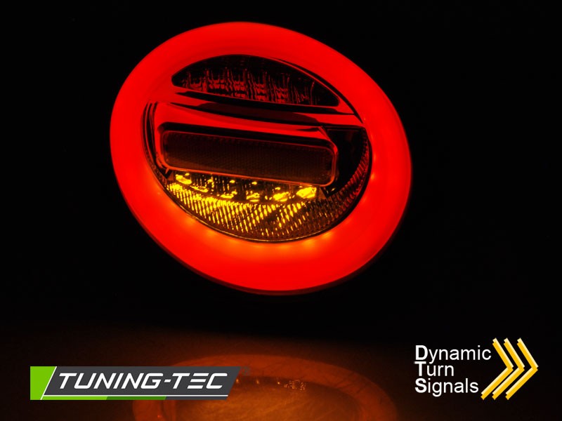 Zadní světla, světlomety VW New Beetle 1998-2005, LED BAR s dynamickým blinkrem
