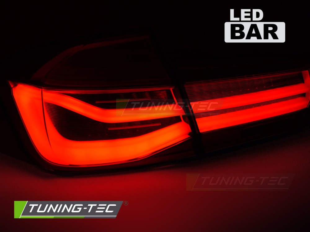 Zadní světla BMW F30 11-18 červené LED BAR SEQ